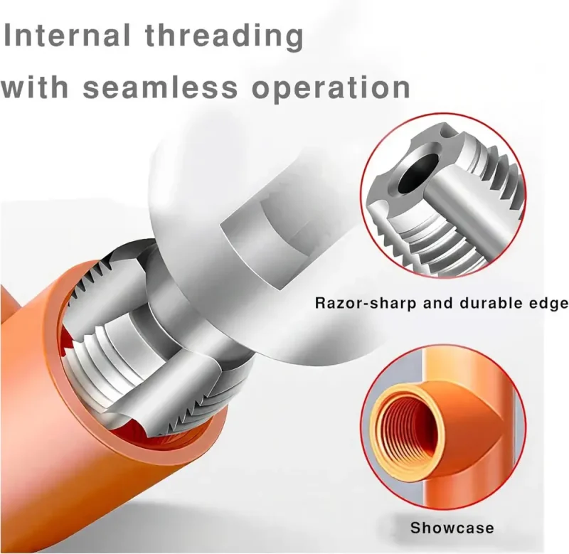 🛠️ Pipe Tapping and Threading Tool