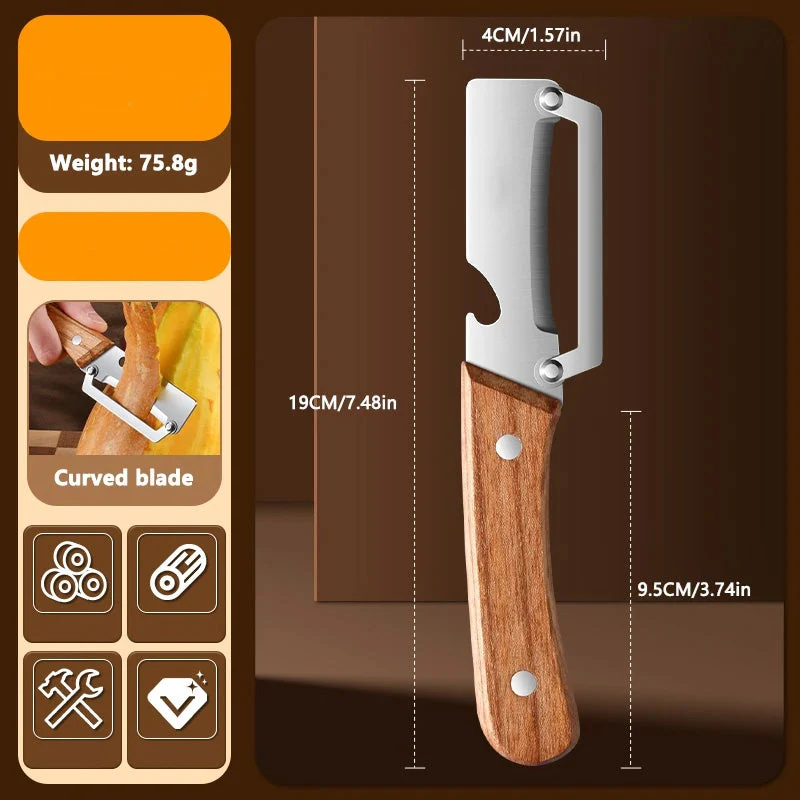 The Last Peeler You’ll Ever Need: Ultra-Sharp 2-in-1 Precision Tool✨